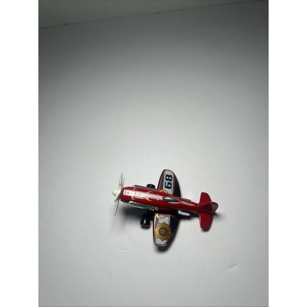 Hot Wheels C2719 Fire Patrol 68 Propeller Plane Die Cast Airplane Diecast 2003
